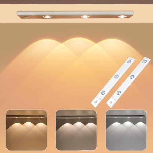 مصباح اضاءة ليد بمستشعر حركة بطول 30 سم قابل للشحن...