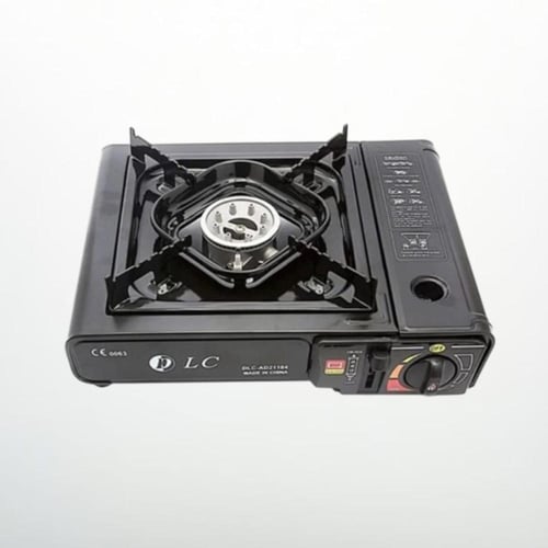 موقد بشنطة رحلات سفري متنقل - اسود