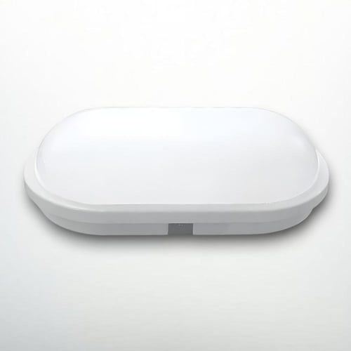 كشاف بيضاوي لون الإضاءة اصفر سادة 20 واط