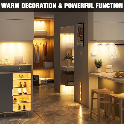 مصباح اضاءة ليد بمستشعر حركة بطول 30 سم قابل للشحن...