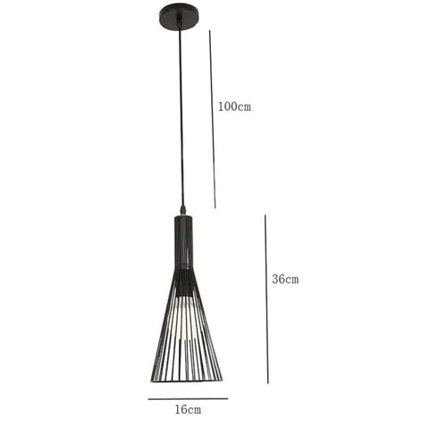 نجف علاقي شكل اسطواني وحدة إضاءة E27