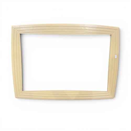 Window air conditioner frame ready size 18 high-quality plastic dark beige color 66 × 43 cm