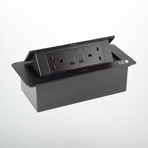 فيش ارضي 13A مجوز + فيش كمبيوتر مجوز كامل مع العلب...