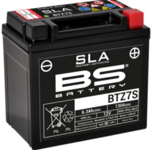 بطارية 12 فولت 6.3 امبير من شركة BS -BTZ7S SAL