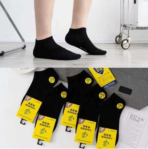 جورب الذكاء الطبيعي - جورب رجالي من خيوط البامبو ع...