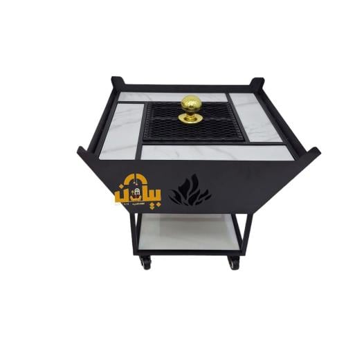 منقل بشكل مبخرة مع كفرات