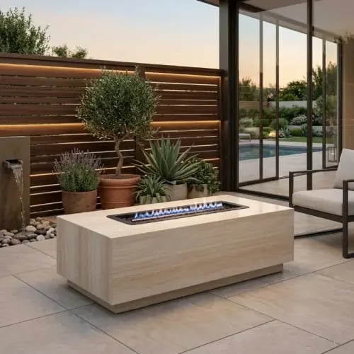 منقل بديل رخام لون بيج 40*60*120