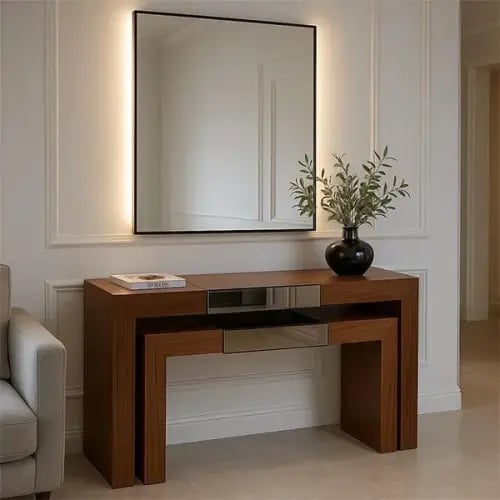 طقم مدخل سنديان 2 حبة – تصميم هندسي عصري وفاخر بلم...