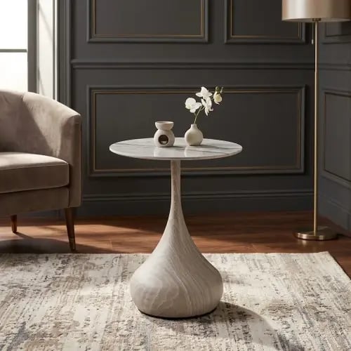 طاولة خدمة سيراميك مفرد B1042S L.WOOD