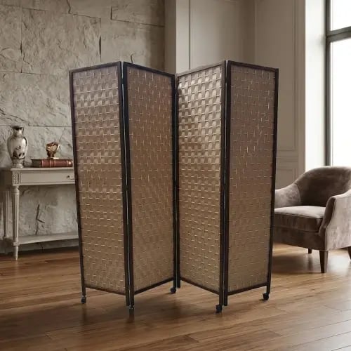 بارتيشن متحرك 50*180 DV-14 WOOD&BROWN