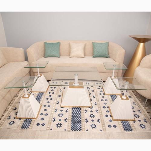 طاولة تقديم خشب مقاس120x60x45