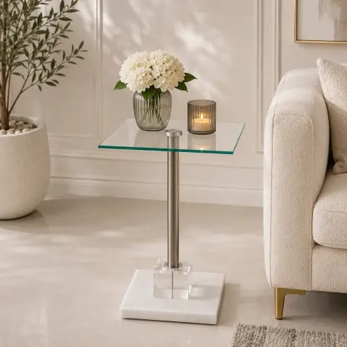 طاولة خدمة مفرد OG-30 SILVER