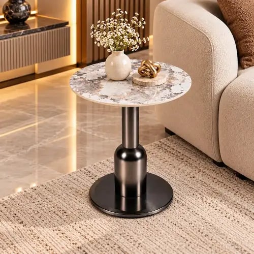 طاولة خدمة سيراميك مفرد B1048S BLACK