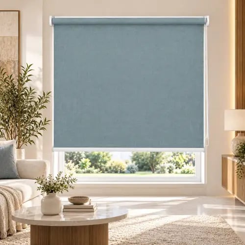 ستارة رول سادة مقاس 200*200 SH210 LIGHT GREY