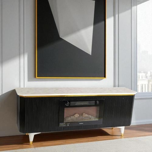 طاولة بلازما مع دفاية لون اسود قواعد بلاستيكية مع...