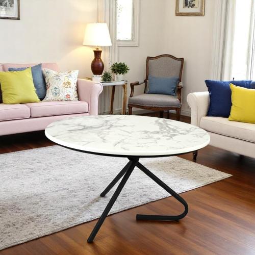 طقم طاولات تقديم 5 قطع مع طاولة كبيرة قواعد حديد ل...