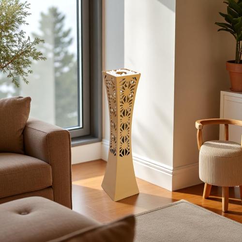 مبخر ة حديد لون ذهبي