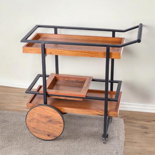 عربية تقديم خشب 3دور