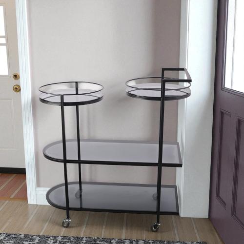 عربة تقديم بتصميم عصري وأنيق - لمسة فخامة لديكور م...