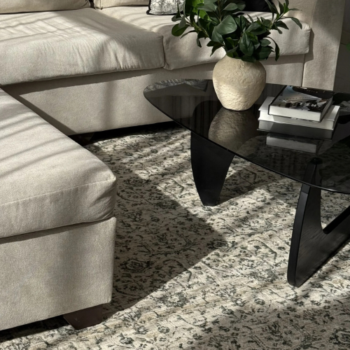 Jidaa Beige Multi Rug, Cream-Beige, 0.80X2.50 cm