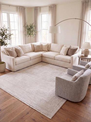 Brita Modern Turkish Carpet, cream, 0.80X2.50 cm