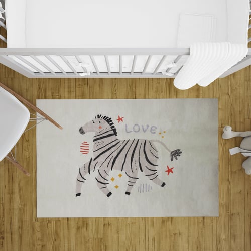سجاد ميرال للأطفال - تصميم الزيبرا لغرف الأطفال