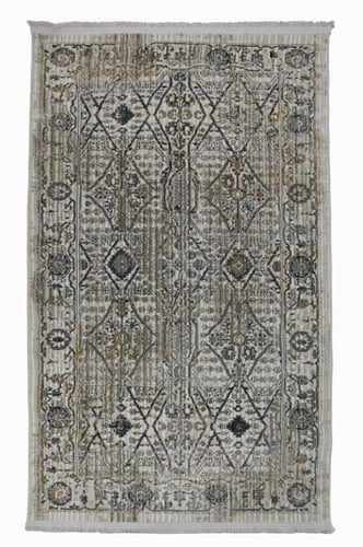 سجاد بيج ملتي - كريم رمادي