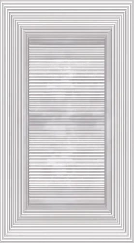 Al Hanouf Rugs - Durable material with modern details, Cream-Beige, 0.80X2.50 cm