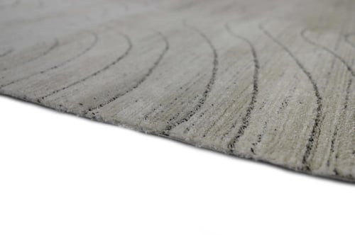 سجاد نوران كريم - رمادي - نمط رفيع