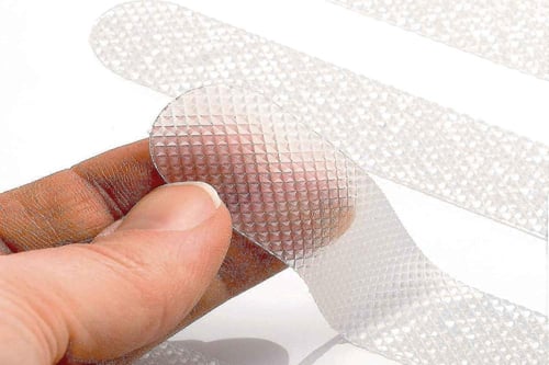 ملصقات حمام مانعة للانزلاق من مادة