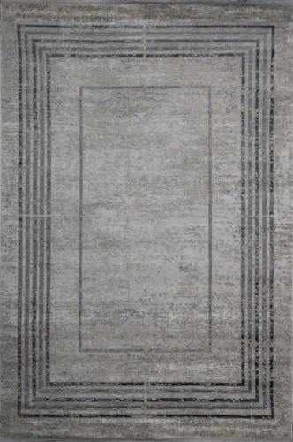 Mayasa Gray Rug - Modern Design, Gray, 0.80X2.50 cm