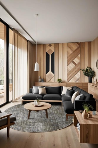 سجاد لونار رمادي - بيج