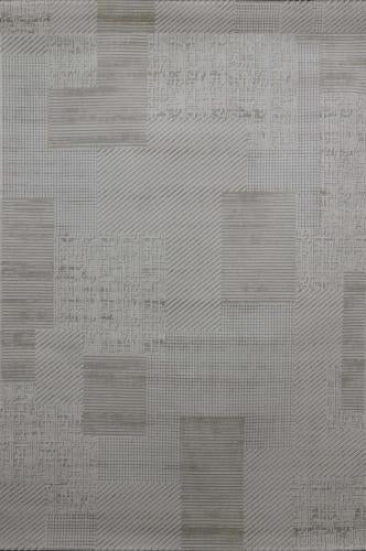 Al Hanouf Carpets - Durable material with modern details, Cream, 0.80X2.50 cm