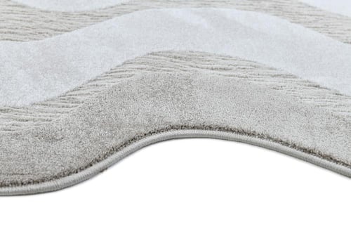 صوف مغزول - كريم - بيج