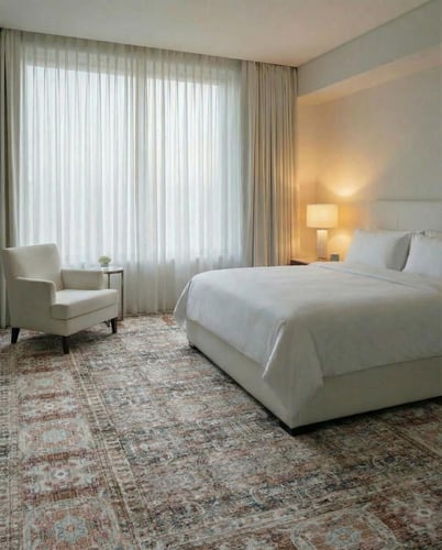 سجاد فيلورا احمر - مالتي كلور HSPXT-BS