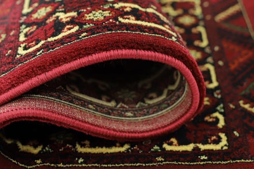 سجاد دهلاء احمر - زخرفة فنية حديثة