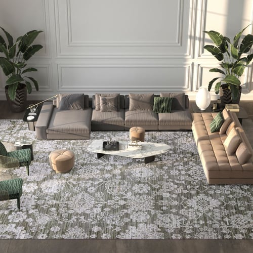 سجاد ليلاف - أخضر الزهور