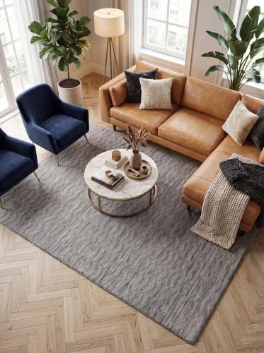 Vital Modern Turkish Rug - Elegant Design, Cream, 0.80X2.50 cm