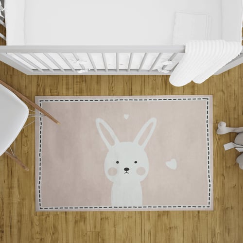 سجاد ميرال للأطفال - تصميم الأرنب السعيد لغرف الأط...