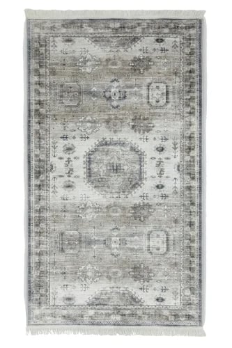 Silvina Carpet Brown - Gray 240516W-3, Brown - Gra...
