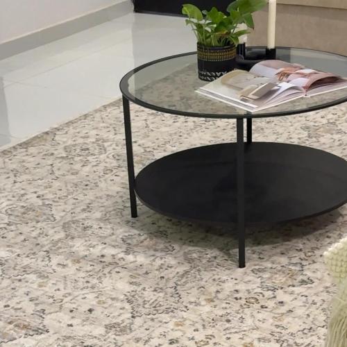Jidaa Beige Green Rug, Green-Beige, 0.80X2.50 cm