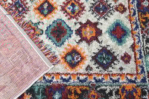 سجاد فرو البادية تركواز - تصميم تراثي متقن