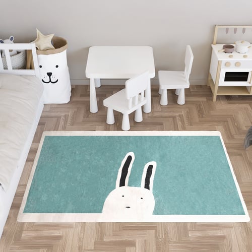 سجاد ميرال للأطفال - تصميم الأرنب لغرف الأطفال