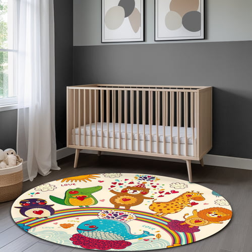 سجاد ميرال للأطفال - تصميم مغامرات الأصدقاء لغرف ا...