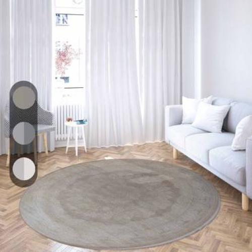 سجاد روزالين دائري تركي كلاسيك