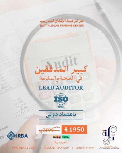 كبير المدققين في الصحة والسلامة