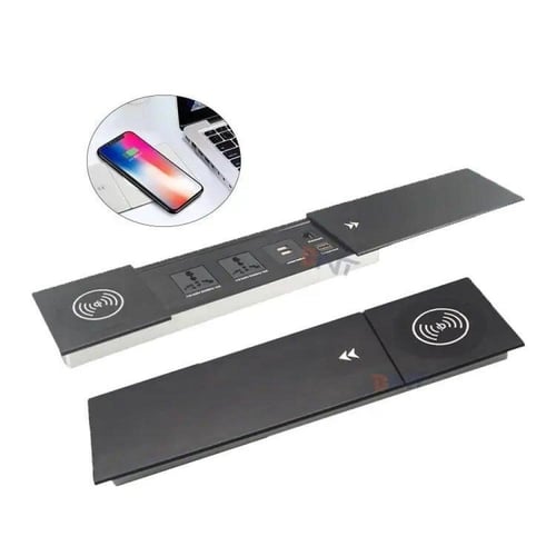 مكتب إداري 200 سم بملحق جانبي ثابت يمين