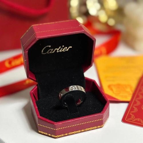Cartier Silver Ring - دبله كارتير فضي