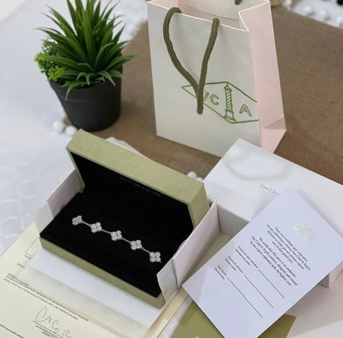 Van Cleef Style Bracelet - اسوارة فان كليف ستايل إ...