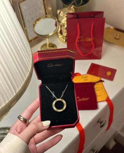 Cartier Love Necklace - سلسال كارتير لوف الجديد